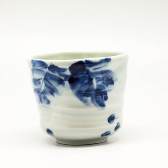 Чашка, живая керамика "Тенистый полдень"
