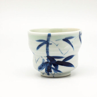 Чашка, живая керамика "Шелест бамбука" арт. 1981 Чашка, живая керамика "Шелест бамбука"