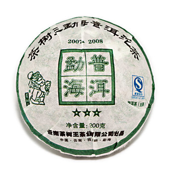 Пуэр То Ча Шэн "Три звезды", "Ча Шу Ван", 2008 г, 200 гр арт. 3297 Пуэр То Ча Шэн "Три звезды", "Ча Шу Ван", 2008 г, 200 гр